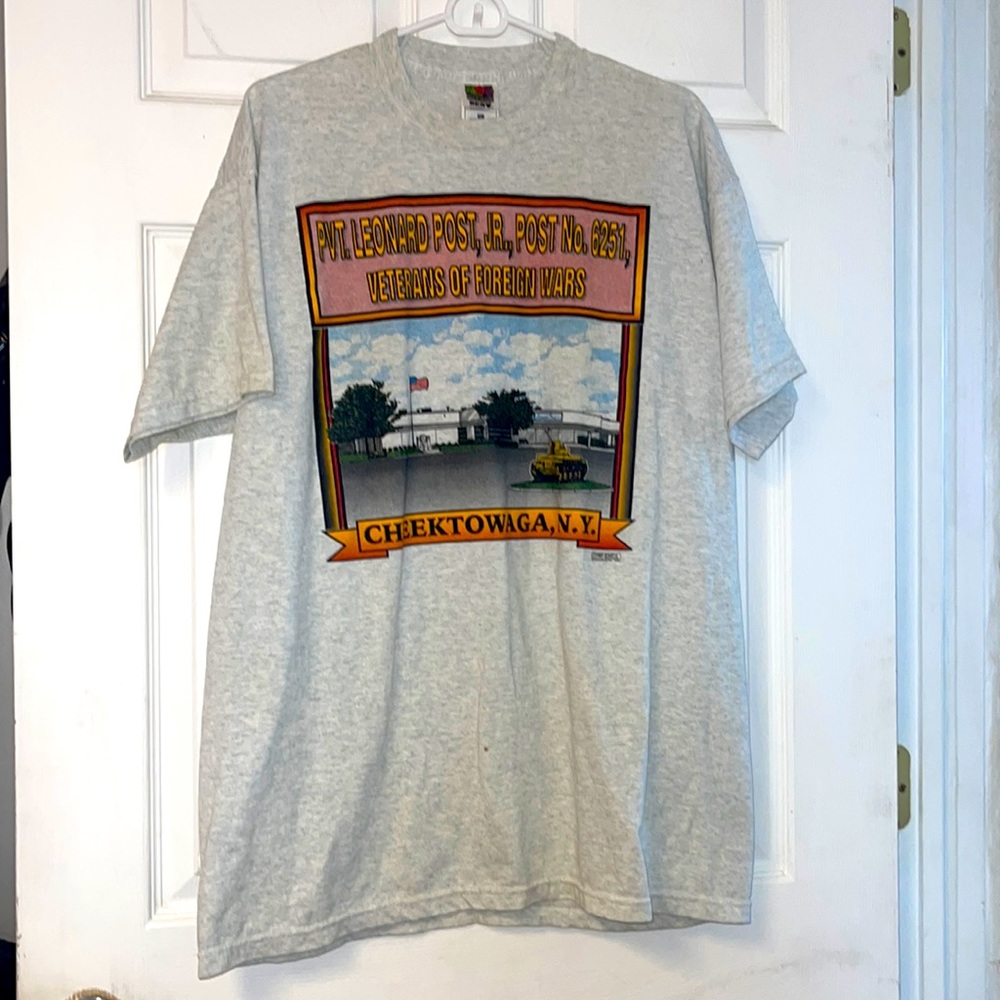 PVT. Leonard Post, Jr., Post No. 6251, VFW, Cheektowaga, NY shirt